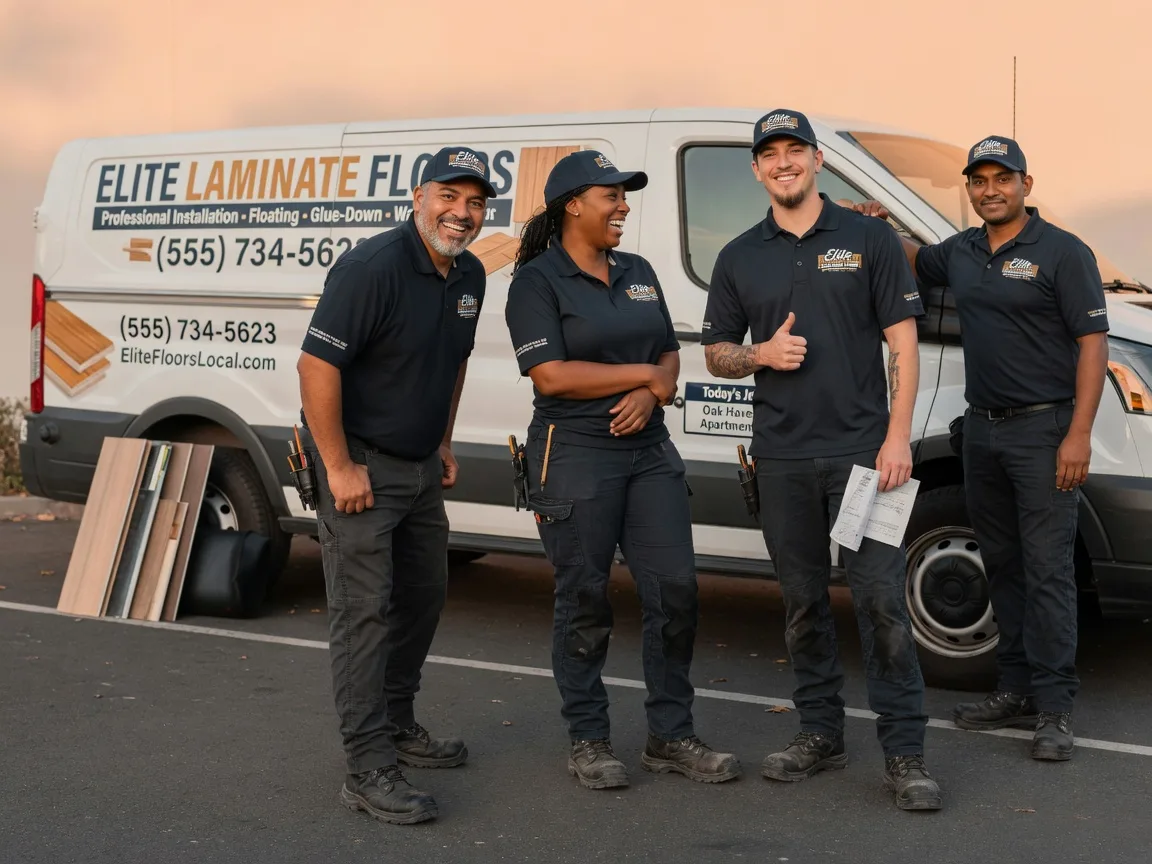 Laminate flooring installation company in Leonidas, MI